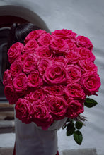Hot Pink/Magenta Long Stem Roses