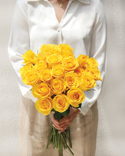 Yellow Bright Long Stem Roses